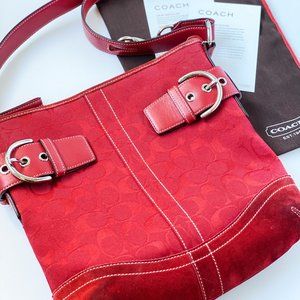 Coach, Signature Collection, 4Way Convertible Bag